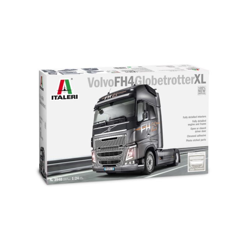 Italeri - Maquette - Camion Volvo FH4 Glotreotter XL - 1:24
