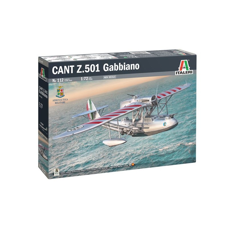 Italeri - Maquette - Avion Cant Z 501 - 1:72