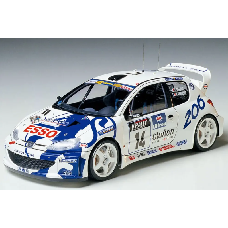 Tamiya - Maquette - Peugeot 206 WRC - 1:24