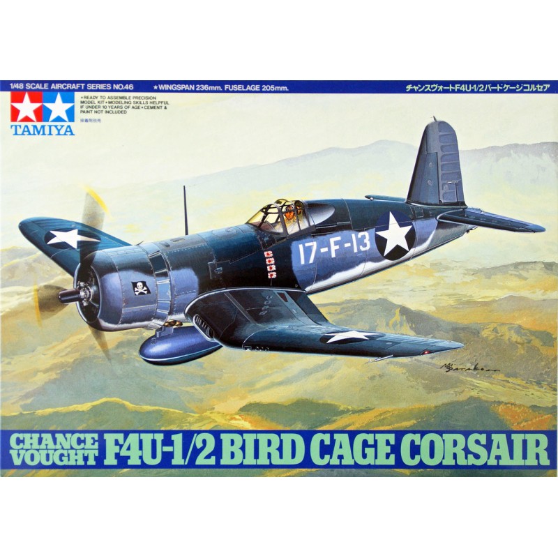 Tamiya - Maquette - Corsair F4U1/2 vought - 1:48