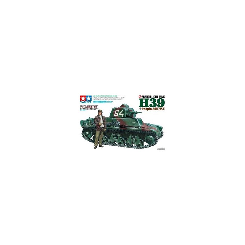 Tamiya - Maquette - Char léger H39 français - 1:35