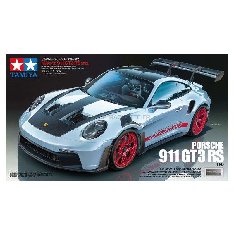Tamiya - Maquette - Porsche 911 GT3 RS - 1:24