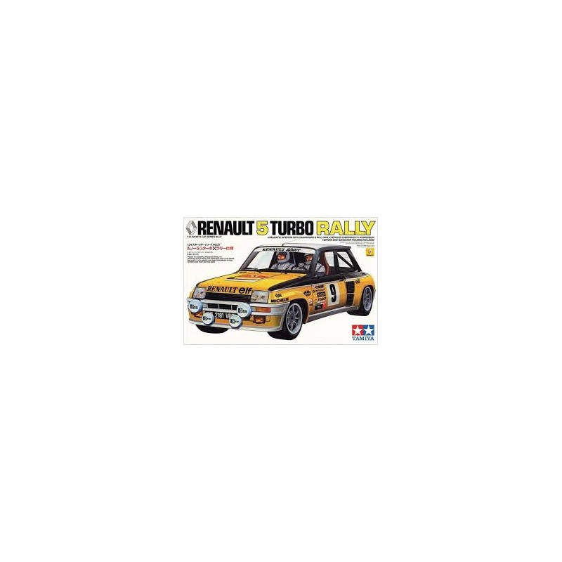 Tamiya - Maquette - Renault 5 turbo rally - 1:24
