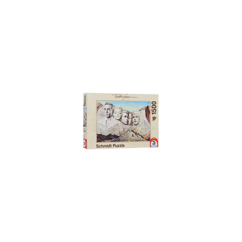 Schmidt - Puzzle 1500 pièces - Mont Hollywood