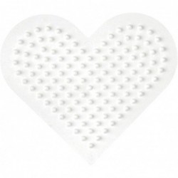 Hama - Perles - 236 - Taille Midi - Plaque petit coeur