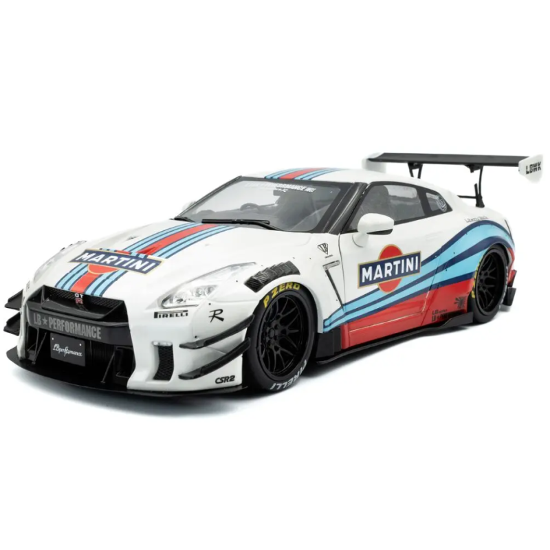 Solido - Nissan GT-R R35 LW body kit Martini - 1:18
