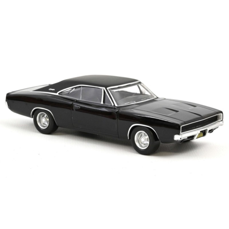 Norev - Dodge Charger 1968 noir - 1:43