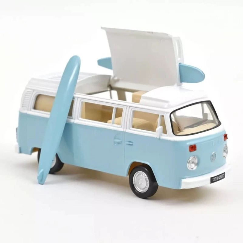 Norev - Volkswagen Combi T2B camper van surf bleu - 1:43