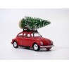 Norev - Volkswagen beetle rouge et vert Noël 1973 - 1:43