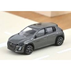 Norev - Peugeot 208 2024 gris sélénium - 1:64