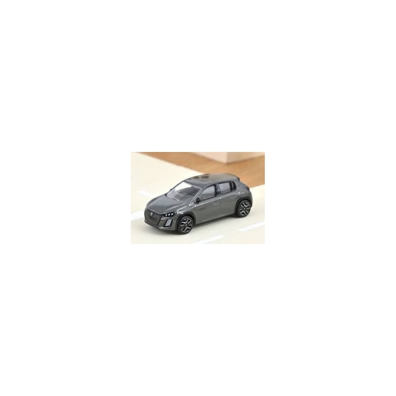 Norev - Peugeot 208 2024 gris sélénium - 1:64