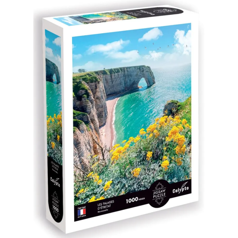 Sentosphère - Puzzle 1000 pièces - Les falaises d'Etretat