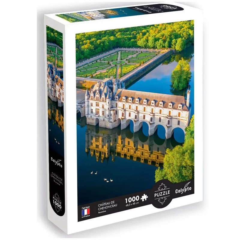 Sentosphère - Puzzle 1000 pièces - Chateau de Chenonceaux