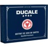 Ducale - Coffret de 2 jeux 54 cartes avec tapis