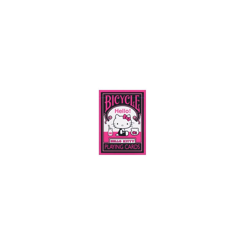 Bicycle - Jeu de 54 cartes - Hello Kitty
