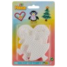 Hama - 4574 - Blister de 3 plaques - Coeur, pingouin et sapin