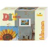 Hama - 3608 - Boite 10000 perles et 6 plaques - Art les Tournesols