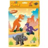 Hama - 3434 - Boite 2000 perles MIDI - Le monde des dinosaures