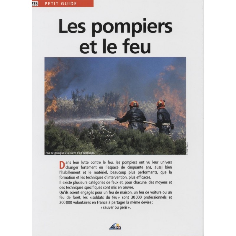 Aedis collection - Numéro 235 - Les pompiers