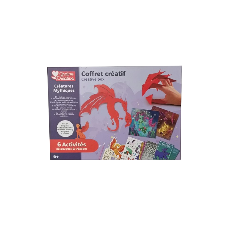 Graine créative - Coffret créatif - Créatures mythiques