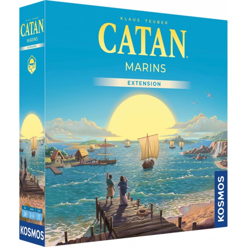 Asmodee - Jeu de société - Catan - Extension Marins