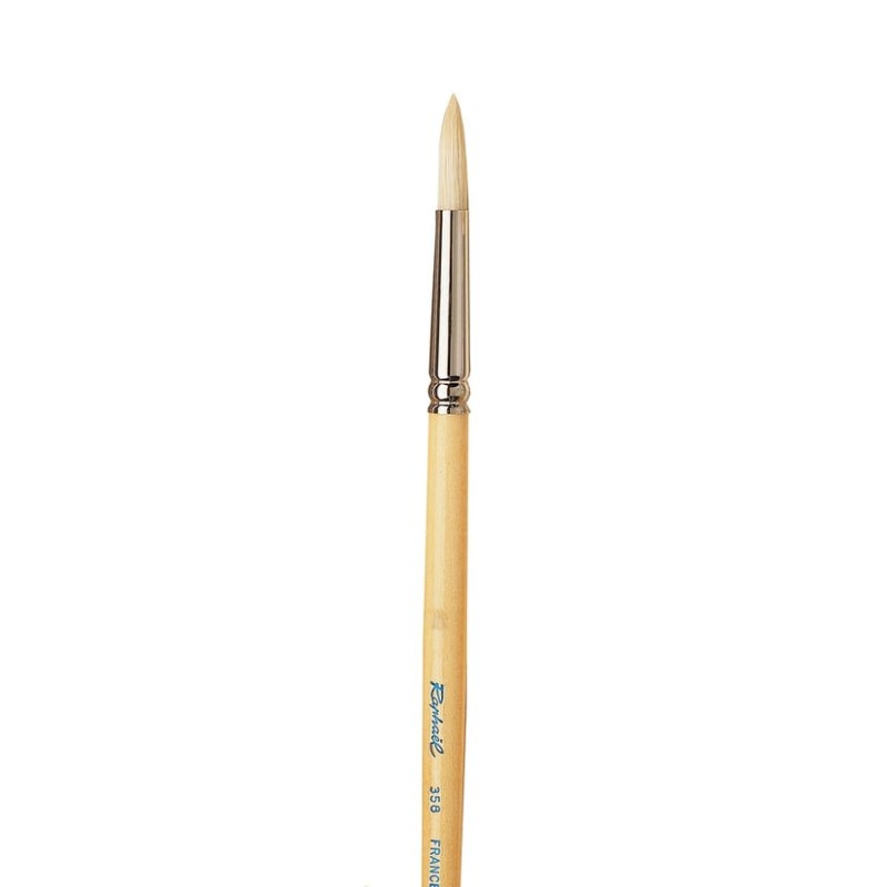 Sennelier - Pinceau brosse cambré rond - Taille 12