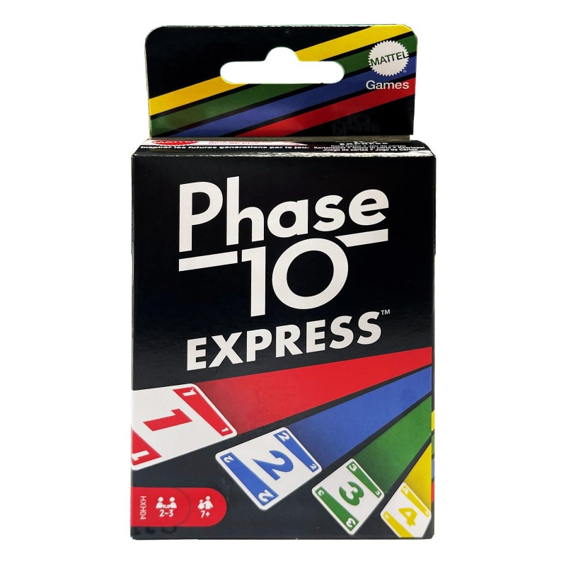 Mattel - Jeu de société - Phase 10 express