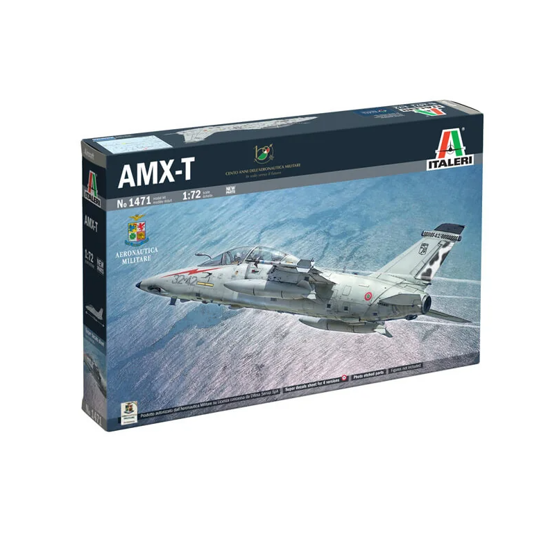 Italeri - Maquette - Avion AMX-T - 1:72