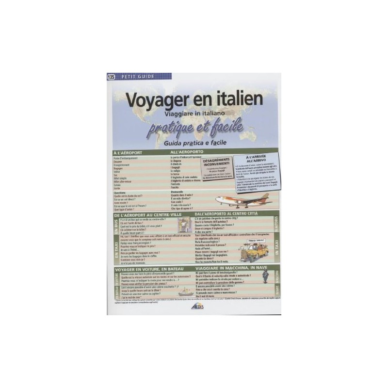 Aedis collection - Numéro 135 - Voyager en italien