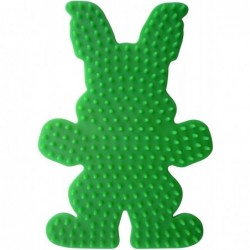 Hama - Perles - 237-42 - Taille Midi - Plaque Lapin vert