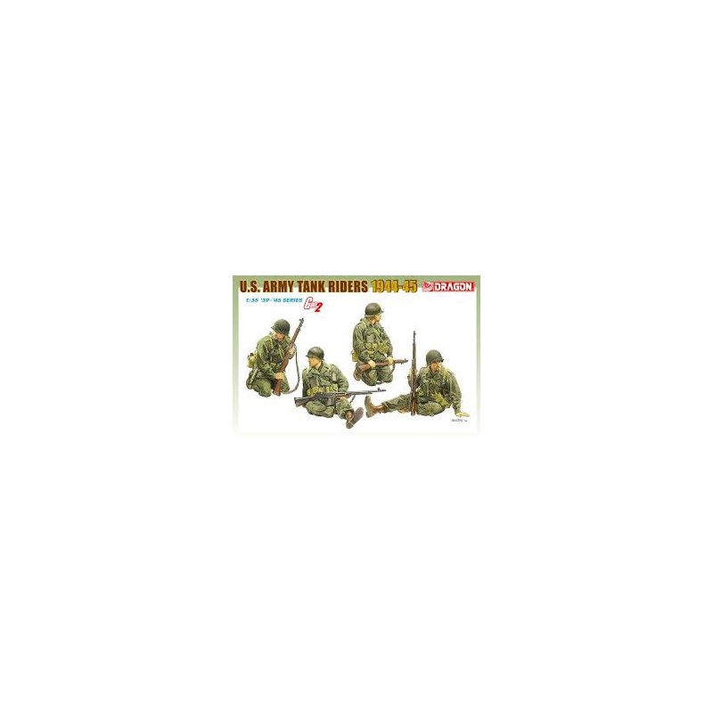 Dragon - Maquette - US army tank riders - 1:35