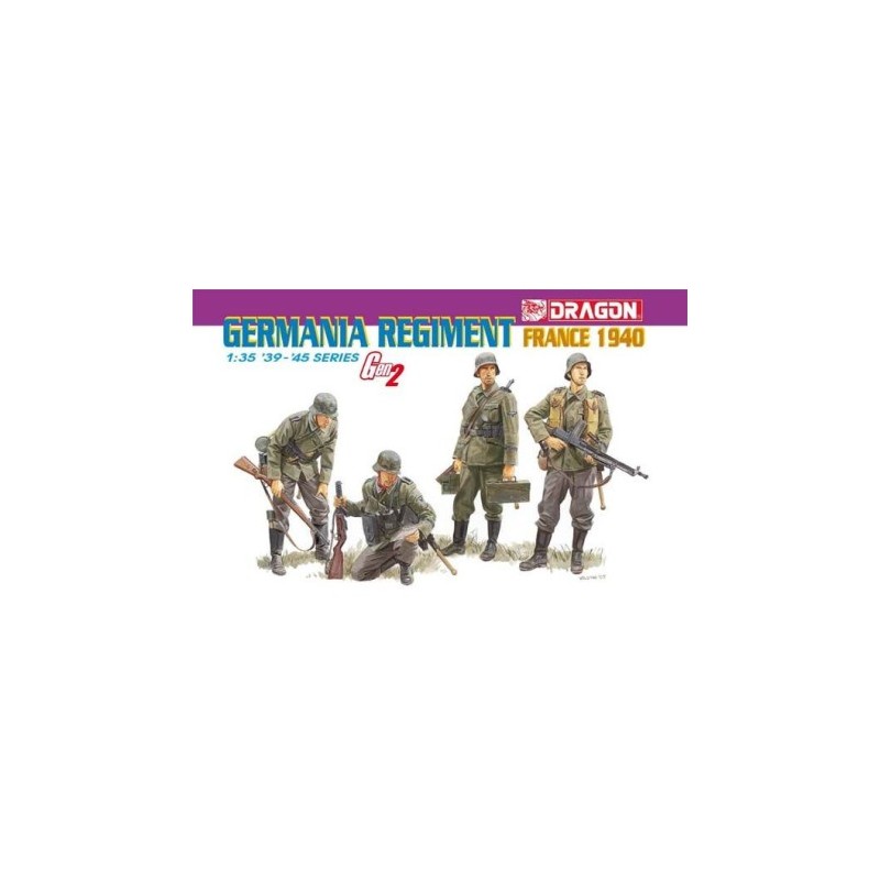 Dragon - Maquette - Germania Regiment France 1940 - 1:35