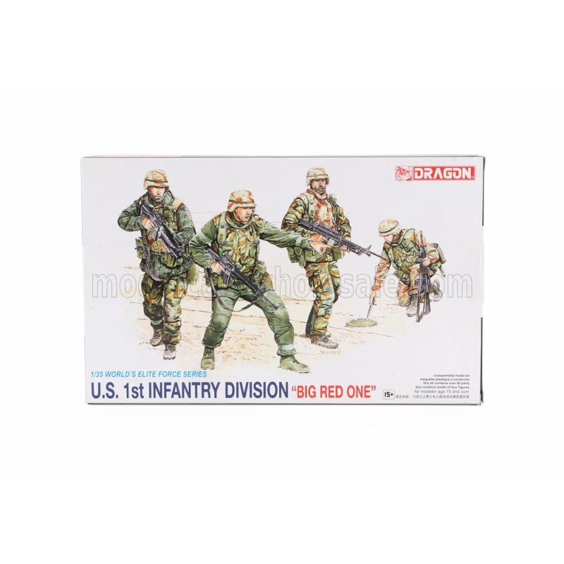 Dragon - Maquette - 1er division d'infanterie américaine - 1:35