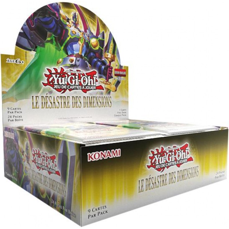 Yu Gi Ho - Display de 24 boosters - Le désastre des dimensions