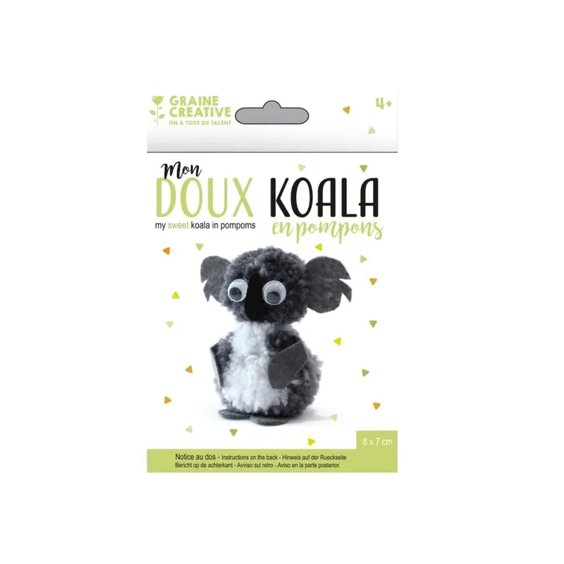 Graine créative - Coffret pompons - Koala