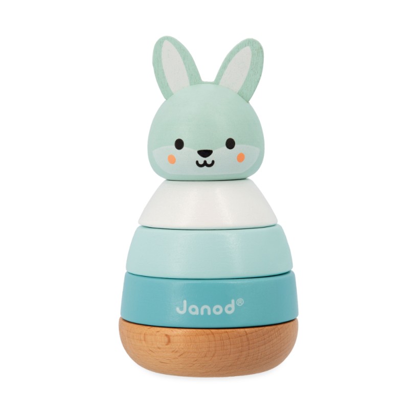 Janod - Lapin empilable en bois