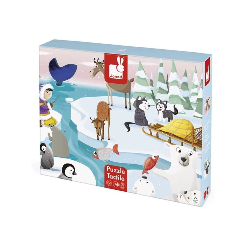 Janod - Puzzle 20 pièces - La banquise