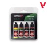 Vallejo - Set de 4 peintures acryliques - Couleurs de peau d'orc