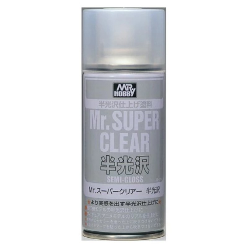 Mr Hobby - Super Clear Semi Gloss Spray