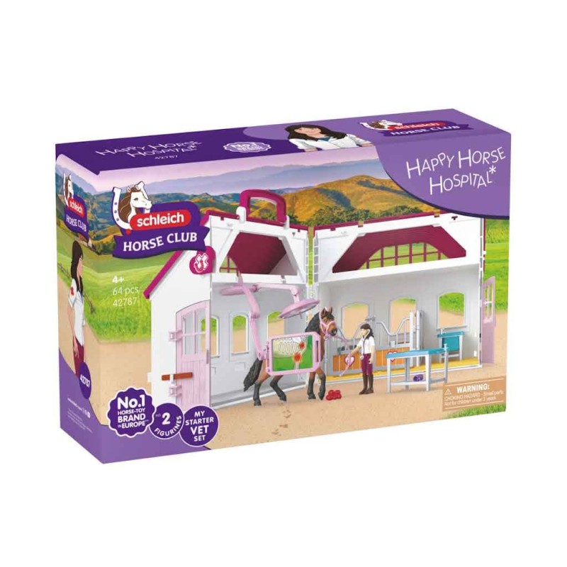 Schleich - 42787 - Clinique vétérinaire pour chevaux