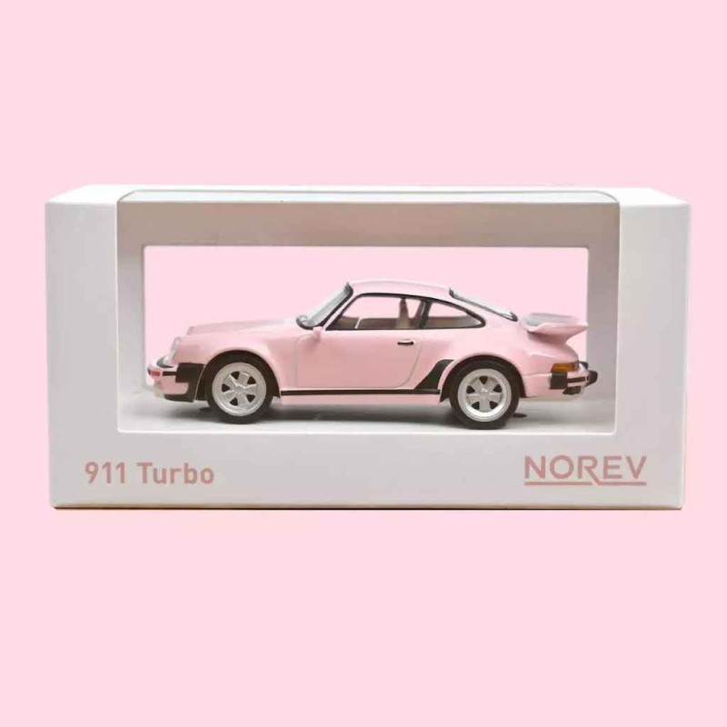 Norev - Véhicule miniature - Porsche 911 Turbo 1978 rose - 1:43