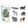 Papo - Tubo mini plus - 6 figurines la vie sauvage