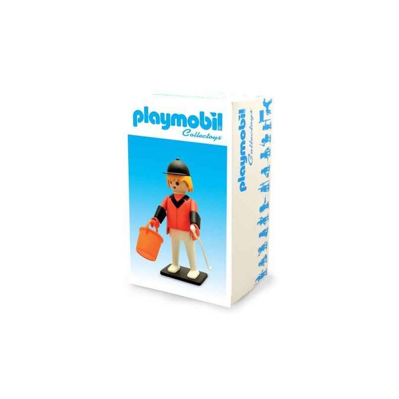 Playmobil vintage - Collection - Cavalier d'obstacle - 21cm