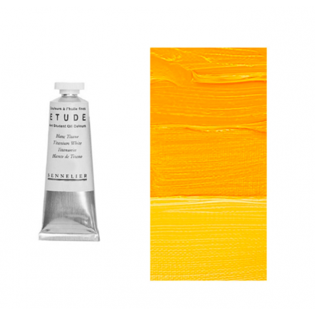 Huile étude - Jaune orangé - 34 ML