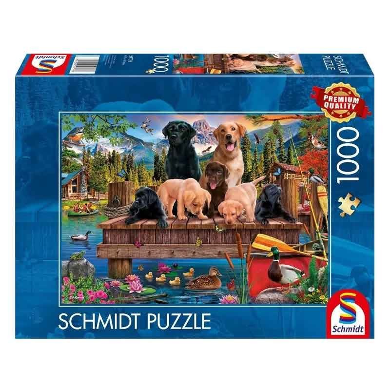 Schmidt - Puzzle 1000 pièces - Villegiature canine