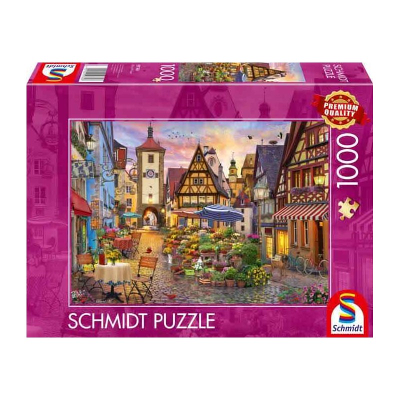 Schmidt - Puzzle 1000 pièces - Bavière romantique