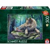 Schmidt - Puzzle 500 pièces - La fée et son loup
