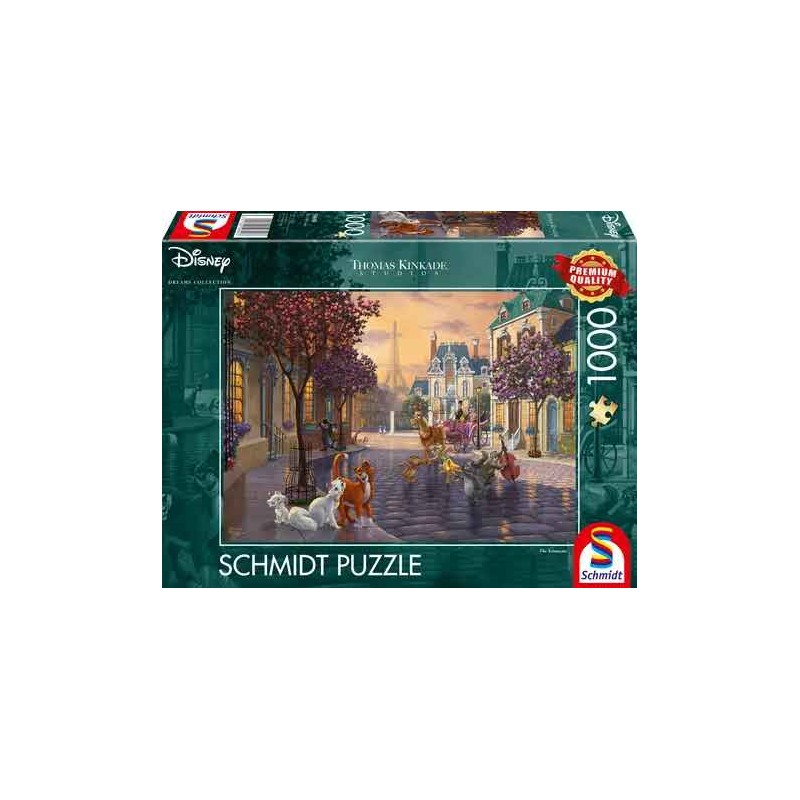 Schmidt - Puzzle 1000 pièces - Les aristochats