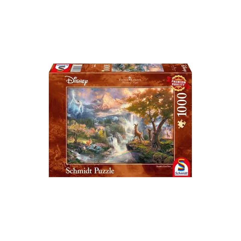 Schmidt - Puzzle 1000 pièces - Bambi