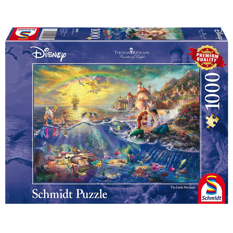 Schmidt - Puzzle 1000 pièces - Arielle la petite sirène